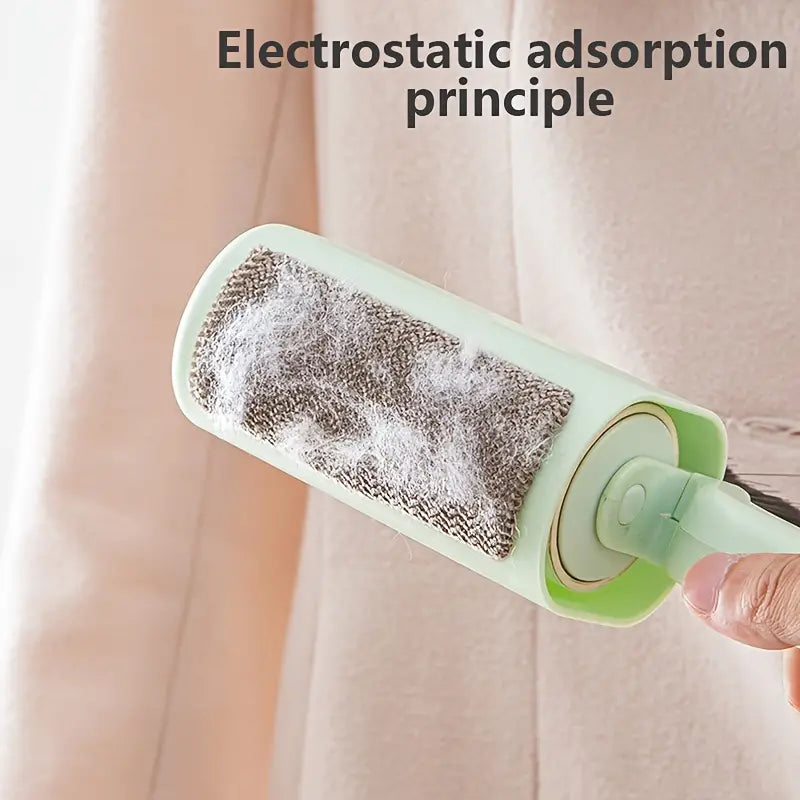 Reusable Lint Roller Brush with Soft Bristles (1pc)