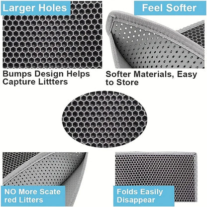 EVA Double-Layer Cat Mat