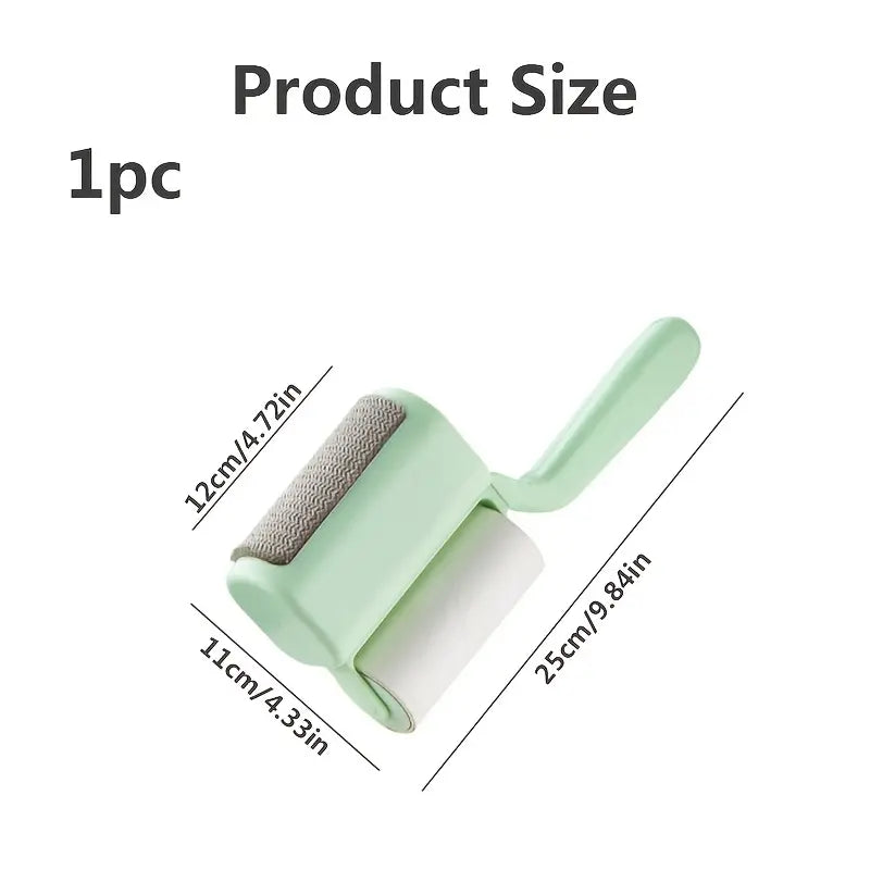 Reusable Lint Roller Brush with Soft Bristles (1pc)